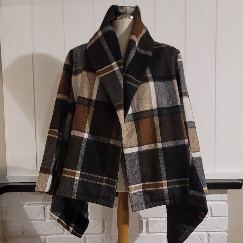 Chicwish plaid coat